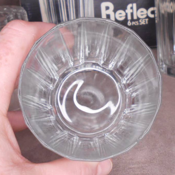 Rayware Old Fashioned 6 PC Glass Set 9.5 oz Vintage Continental Glassware Italy - Picture 7 of 12